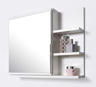 Recensioni di specchio con contenitore