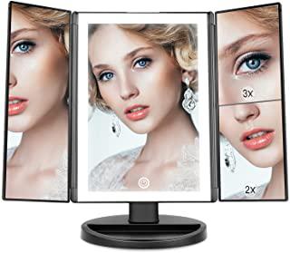 Recensioni di specchio con luci per trucco