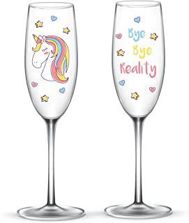 Recensioni di bicchieri per prosecco