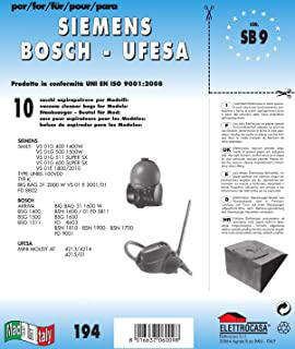 Recensioni di sacchetti aspirapolvere bosch