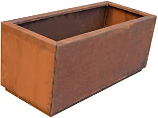 Recensioni di fioriere effetto corten